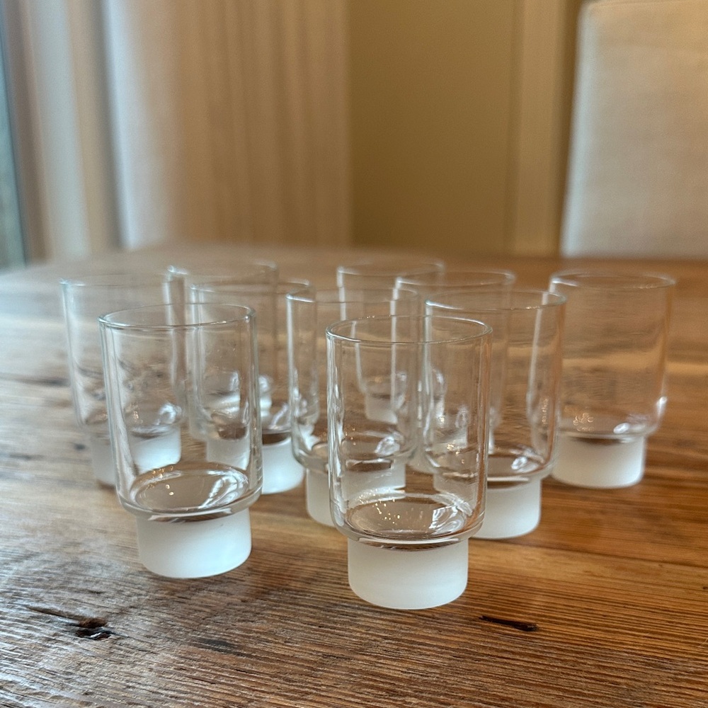 Vintage Shot Glass Set